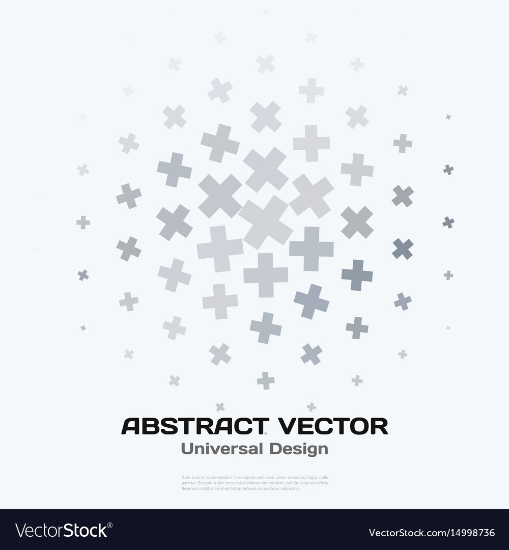Abstract design elements for graphic layout