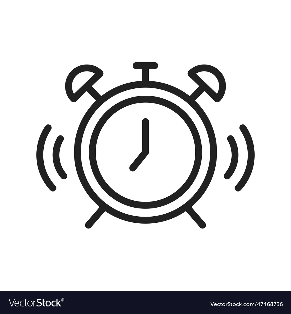 Alarm clock icon image