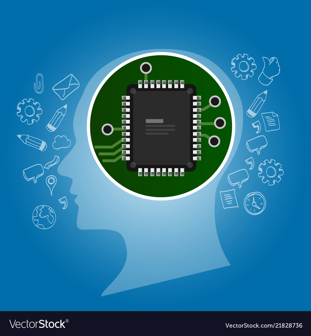 Artificial Intelligence Circuit Brain