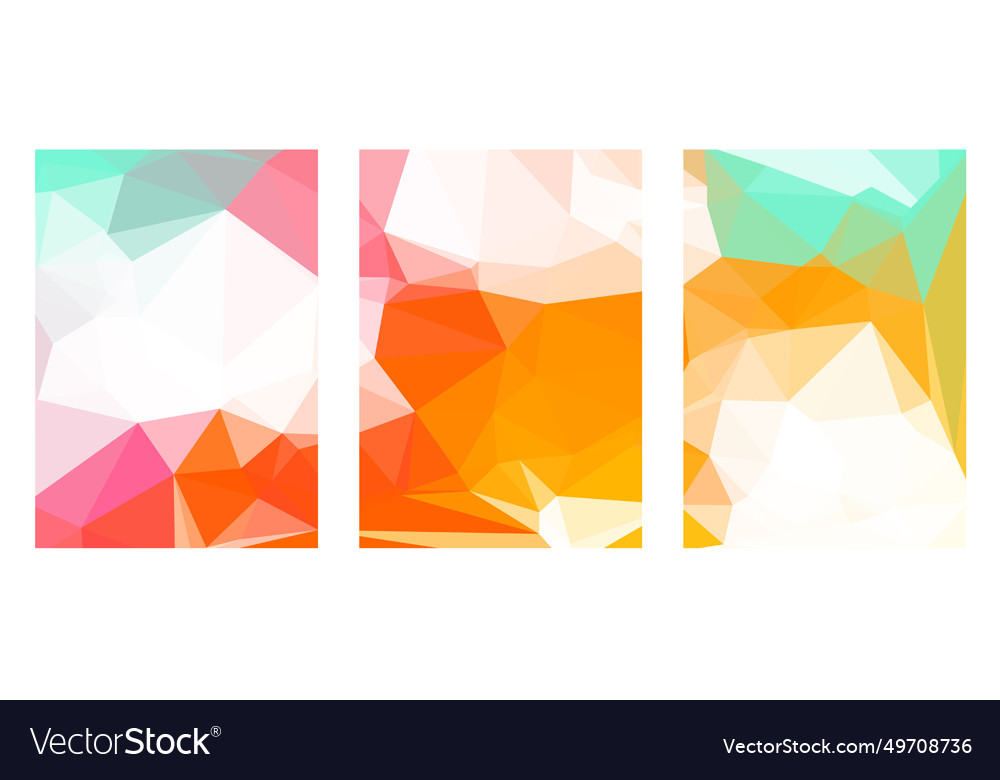 Background with abstract geometric spots