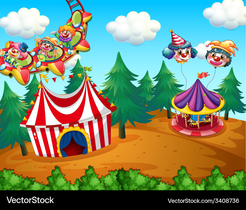 Circus Royalty Free Vector Image - VectorStock