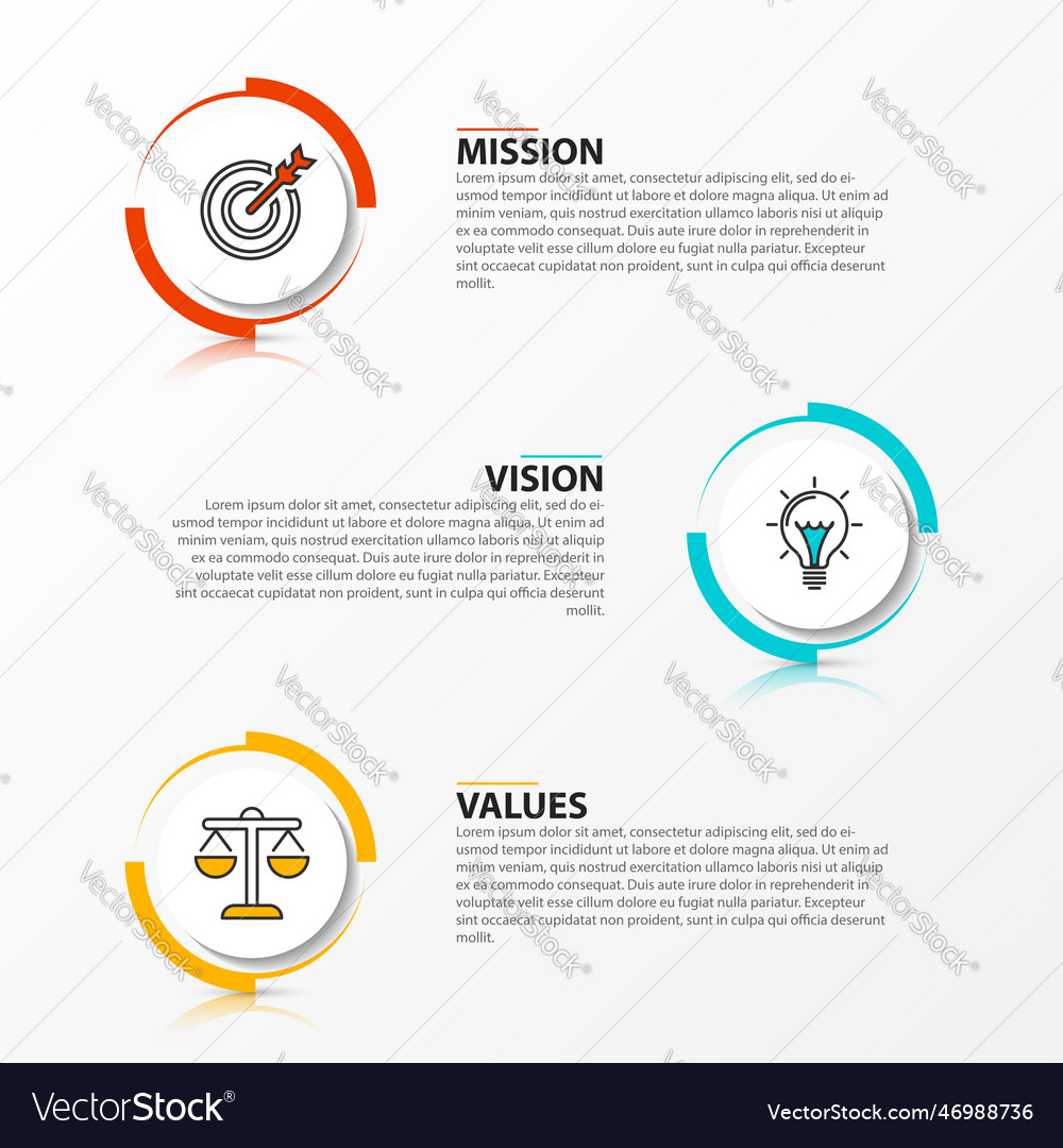 Infographic design template creative concept Vector Image