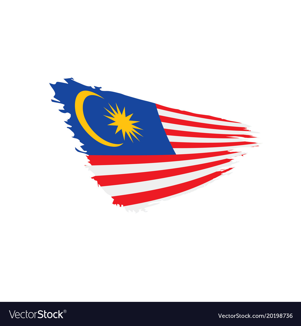 Malaysia Flag Royalty Free Vector Image - VectorStock