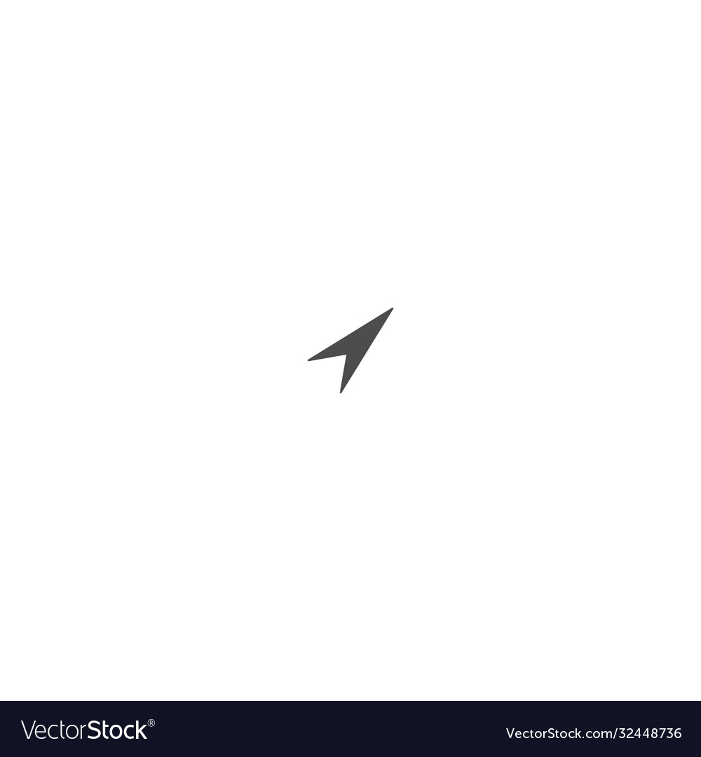 Mouse cursor pointer icon logo vector image Mouse cursor pointer icon logo
