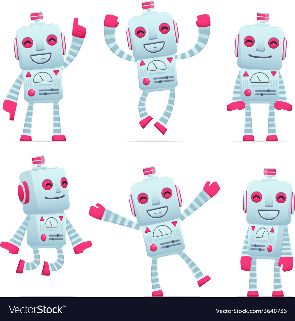 Robot Character Poses