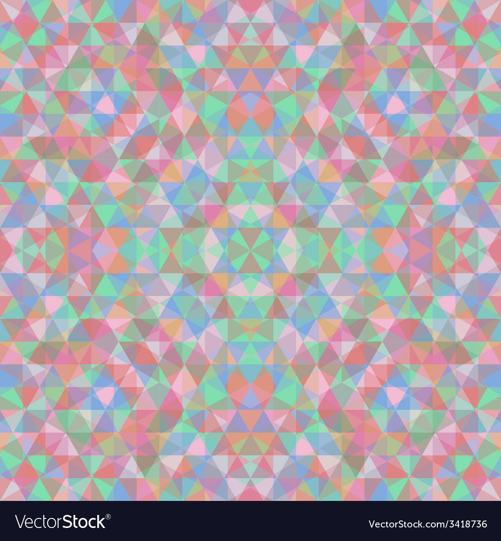 Triangular mosaic colorful background