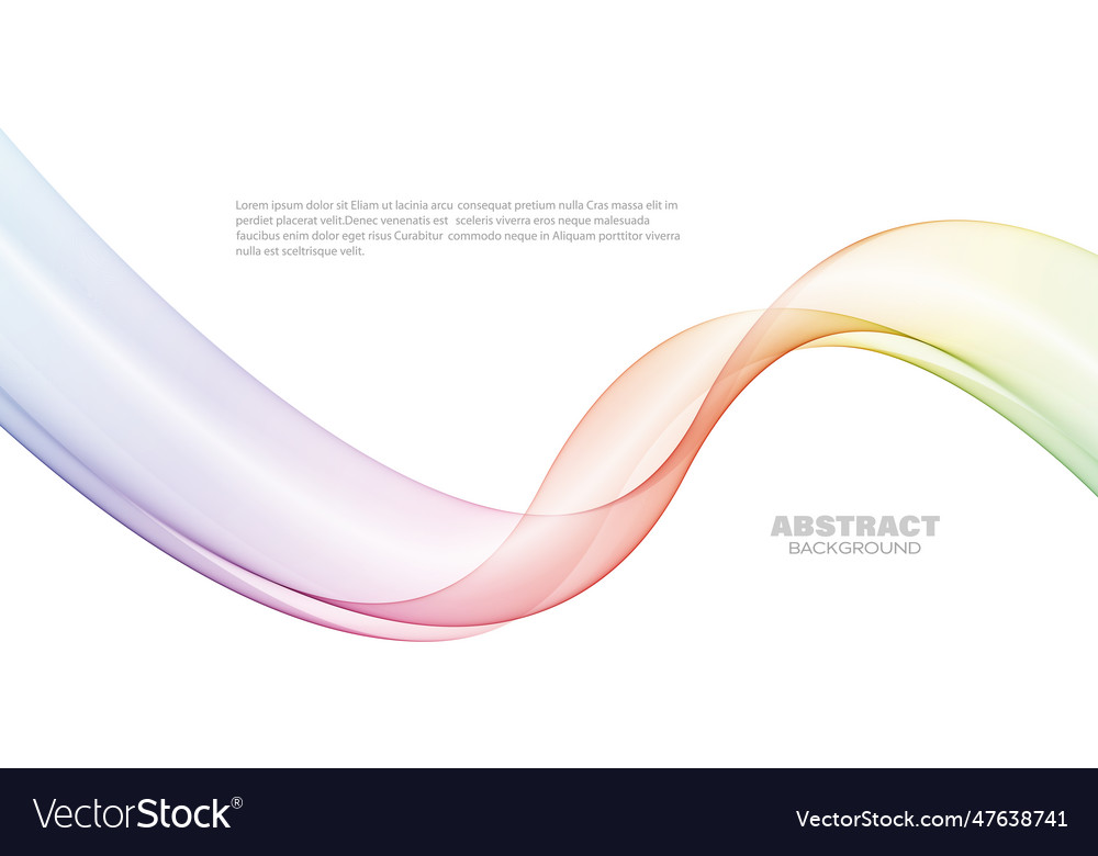 Abstract Color Wave Motion