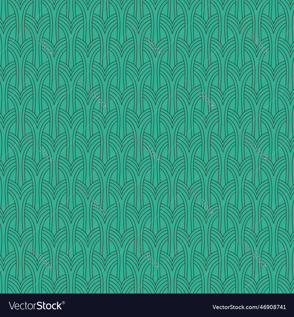 Abstract geometric curved lines pattern vector image Abstract geometric curved lines pattern