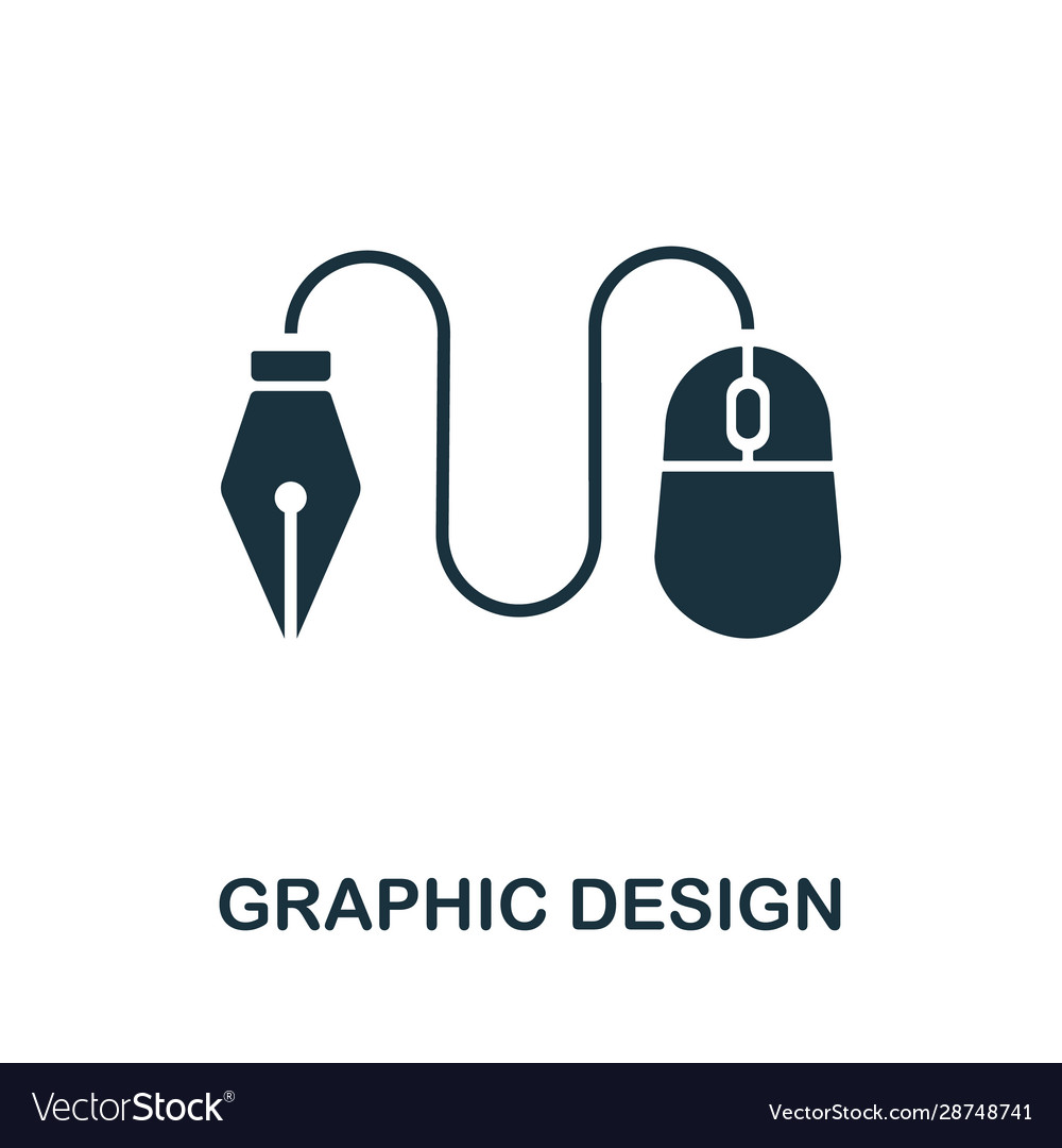 Graphic design icon simple element from vector image Graphic design icon simple element from