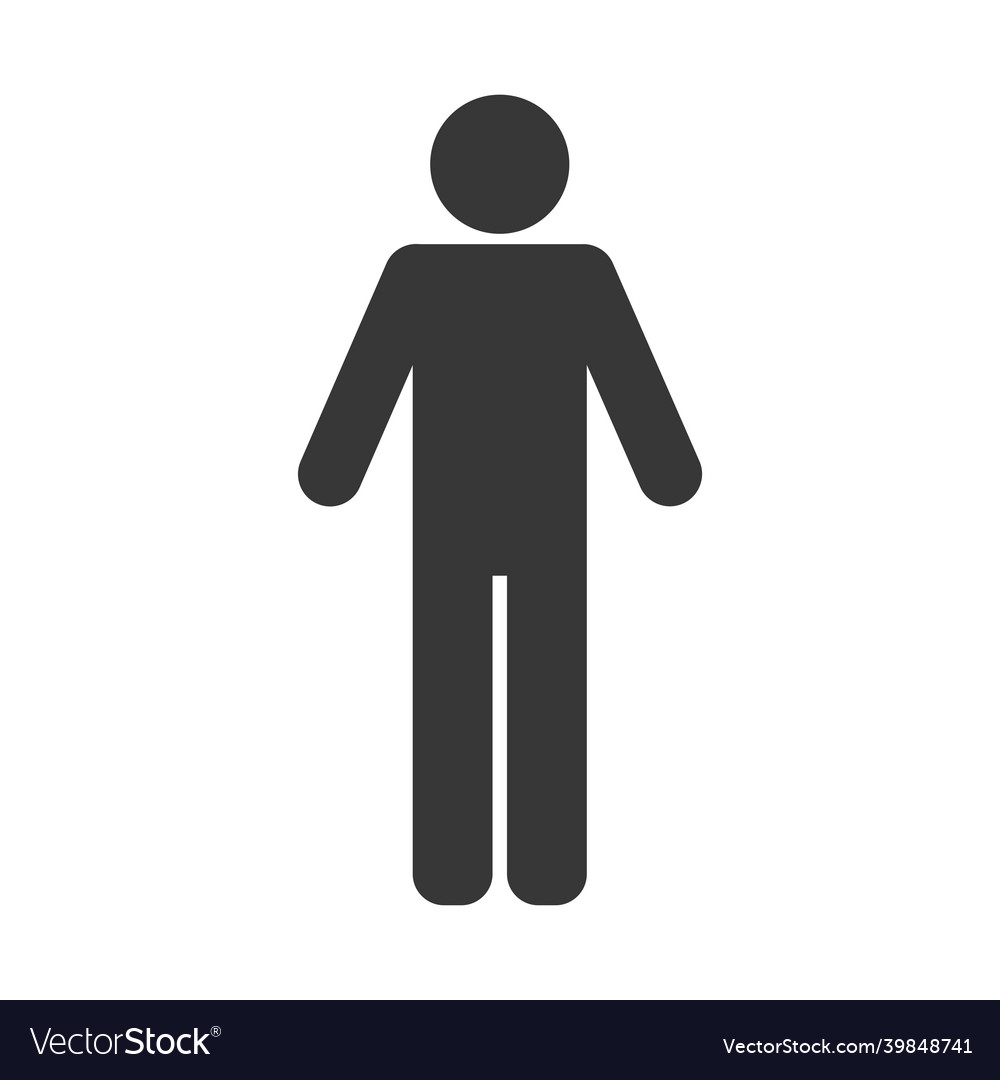 Man figure silhouette