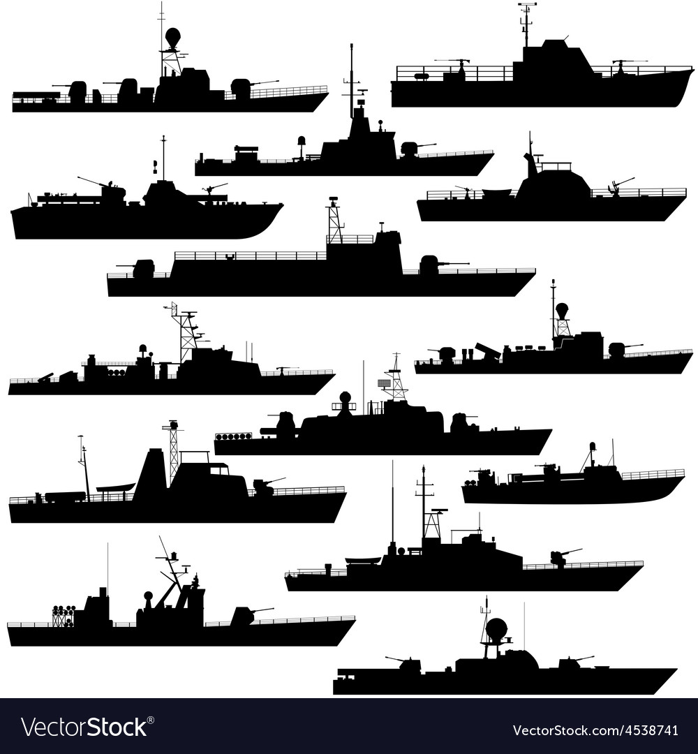 Patrol boat Royalty Free Vector Image - VectorStock