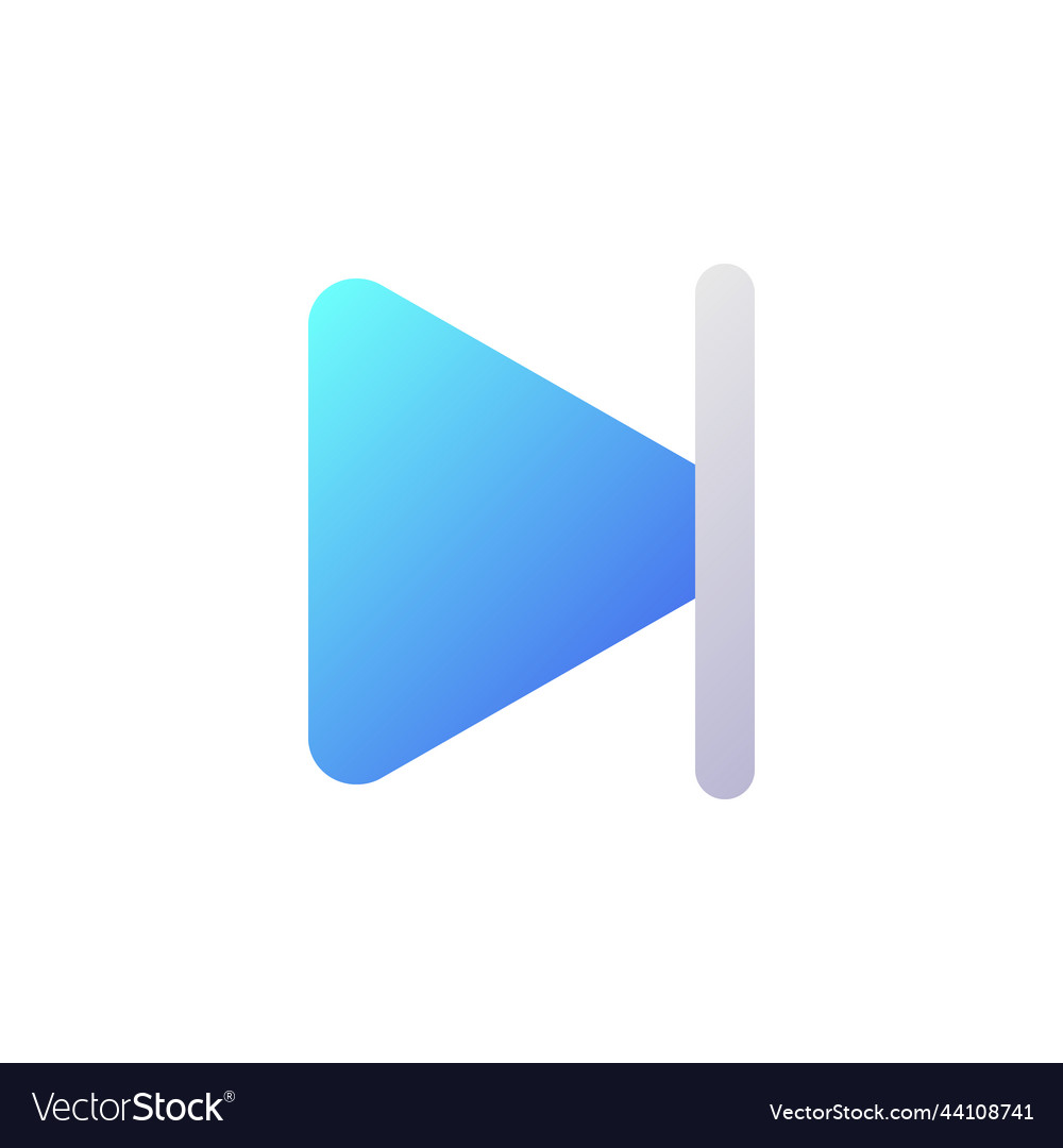Skip to end pixel perfect flat gradient two-color vector image Skip to end pixel perfect flat gradient two-color