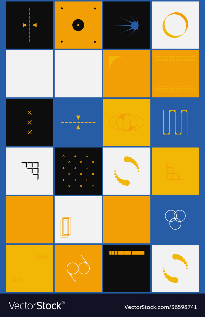 Technology abstract pattern design vector image Technology abstract pattern design