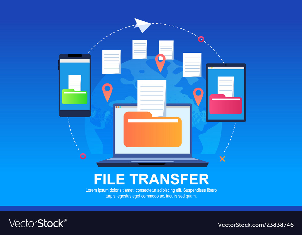 Document to be transferred to. Document to be transferred to