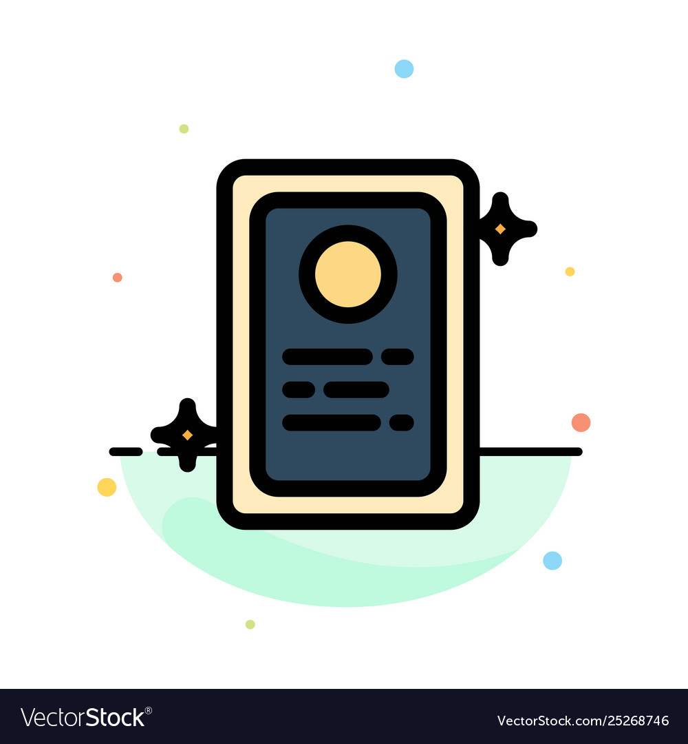 Assignment job application test abstract flat vector image Assignment job application test abstract flat