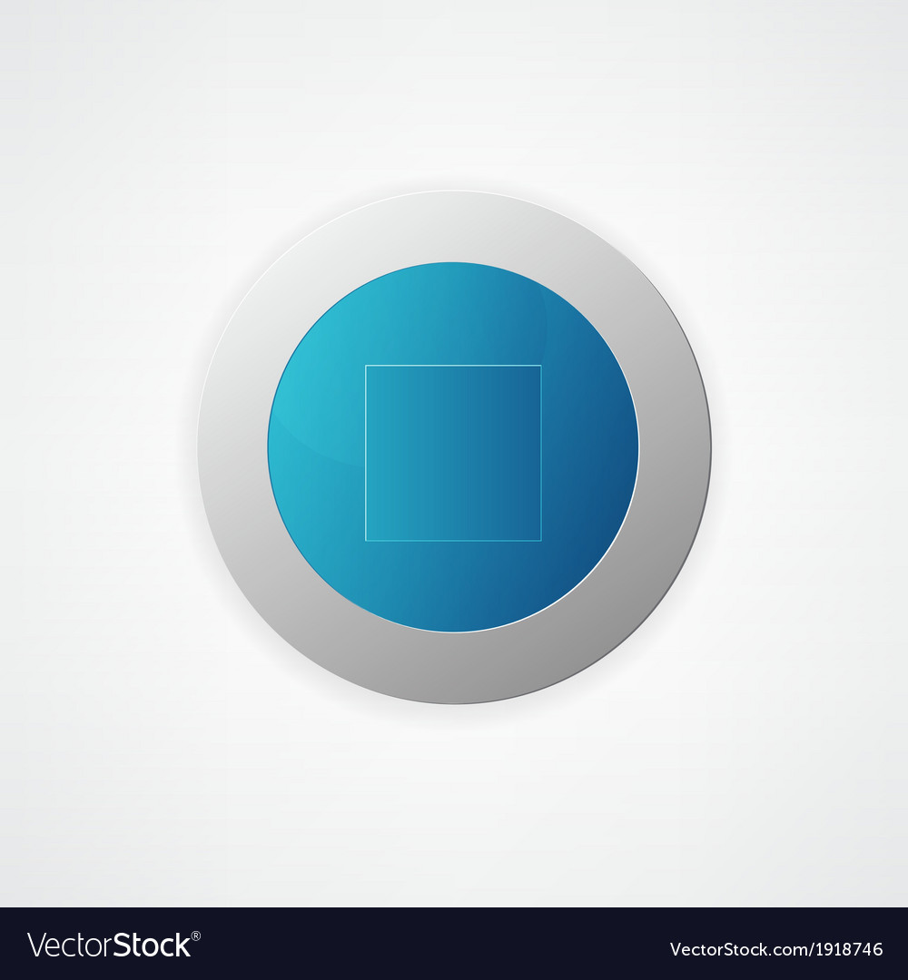 Button Royalty Free Vector Image - Vectorstock