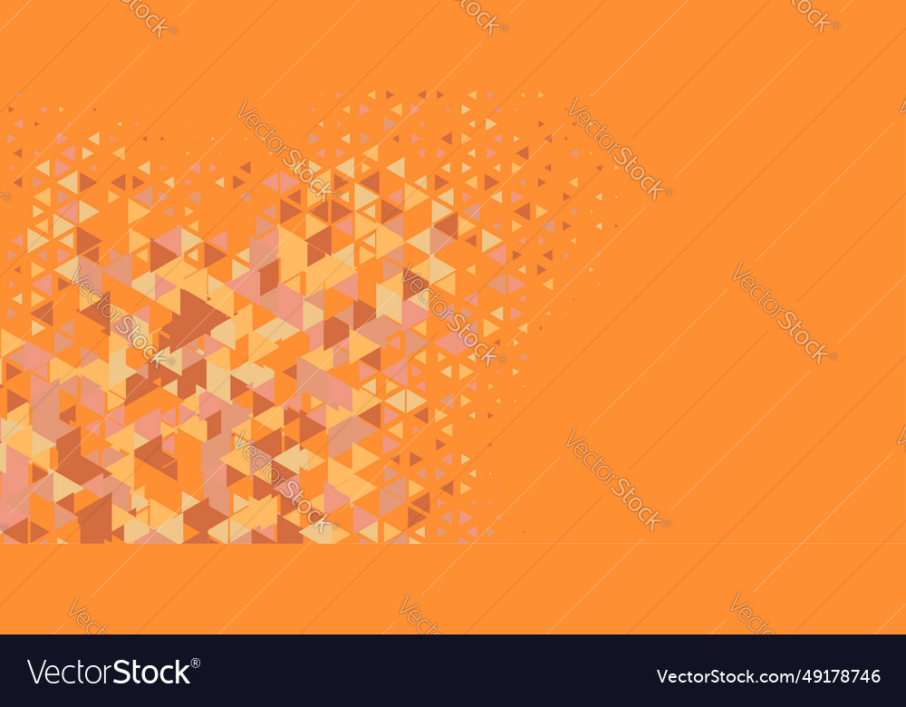 Multicolored abstract triangle background
