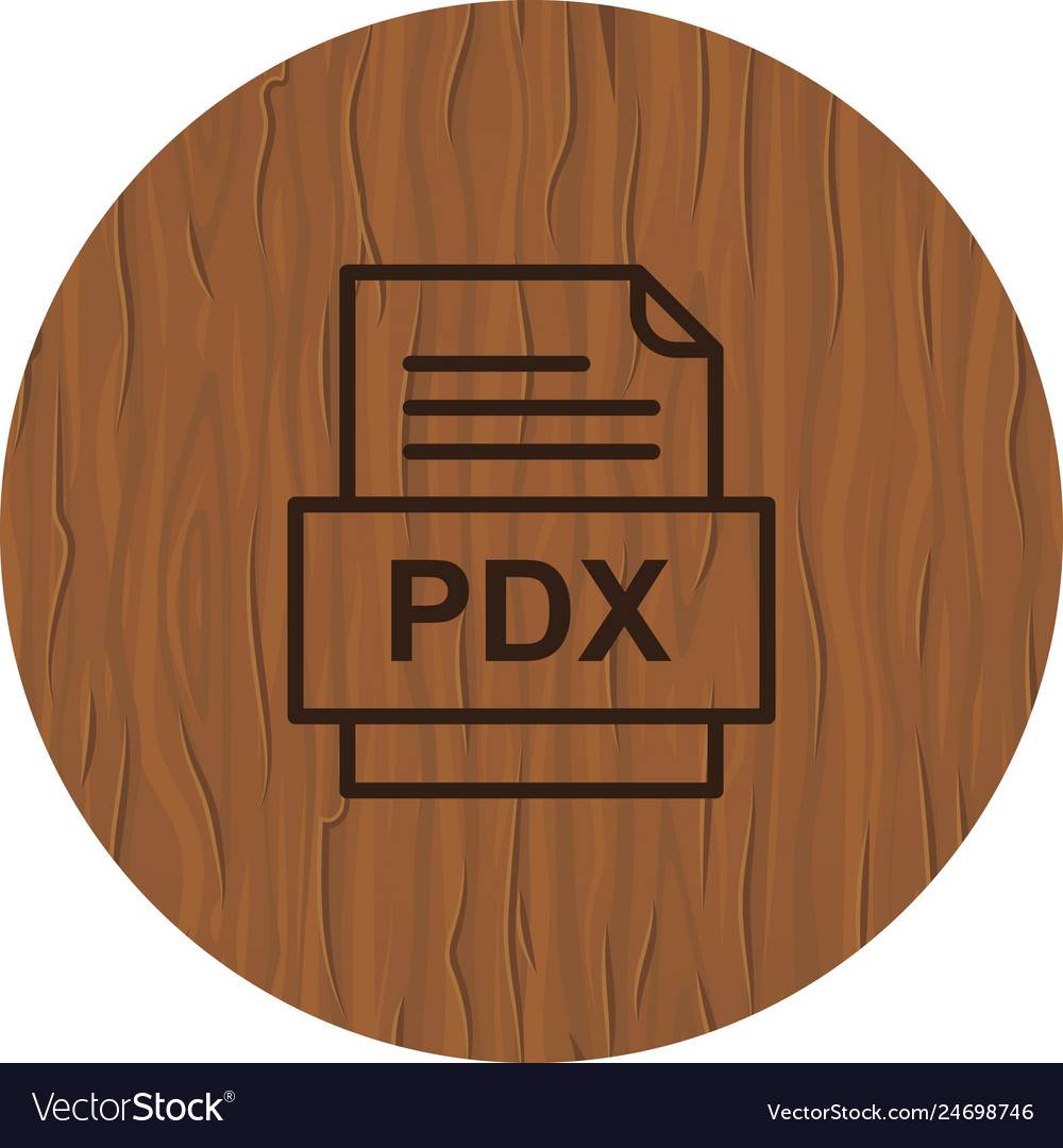 Pdx file document icon