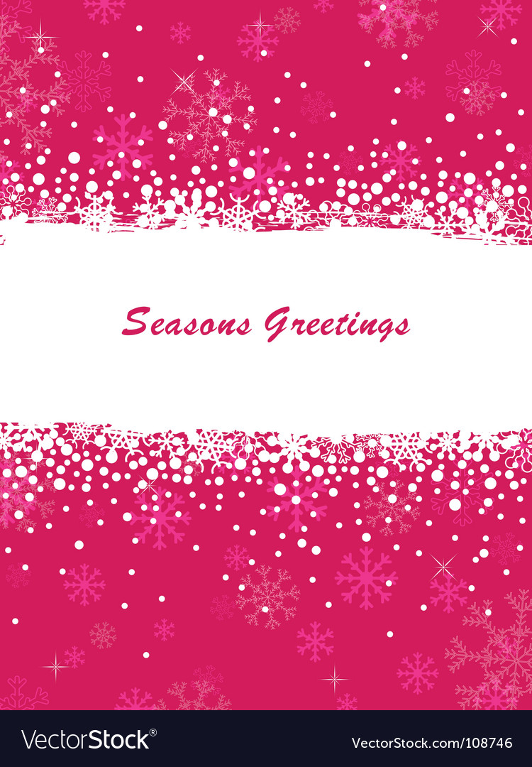 Pink Christmas Royalty Free Vector Image Vectorstock Pink Christmas