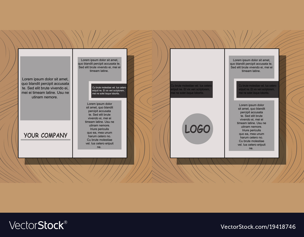 Set Of Flyer Design Template - Brochure Annual Vector Image