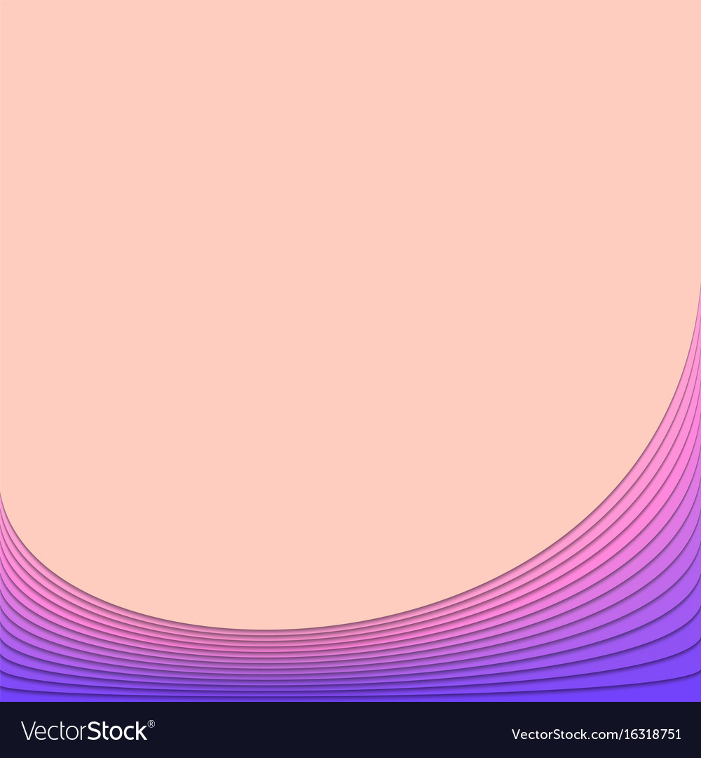 Abstract background from curved layers