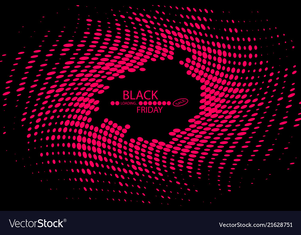 Black Friday Dot Loading Bar