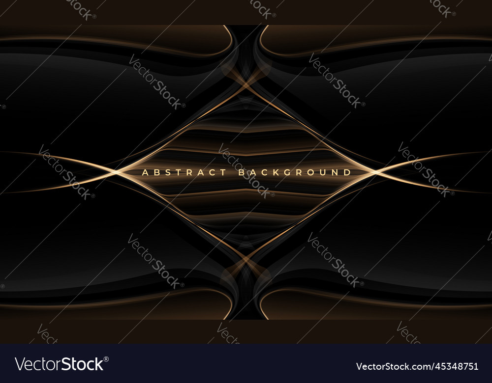 Black & Gold Abstract Luxury Background