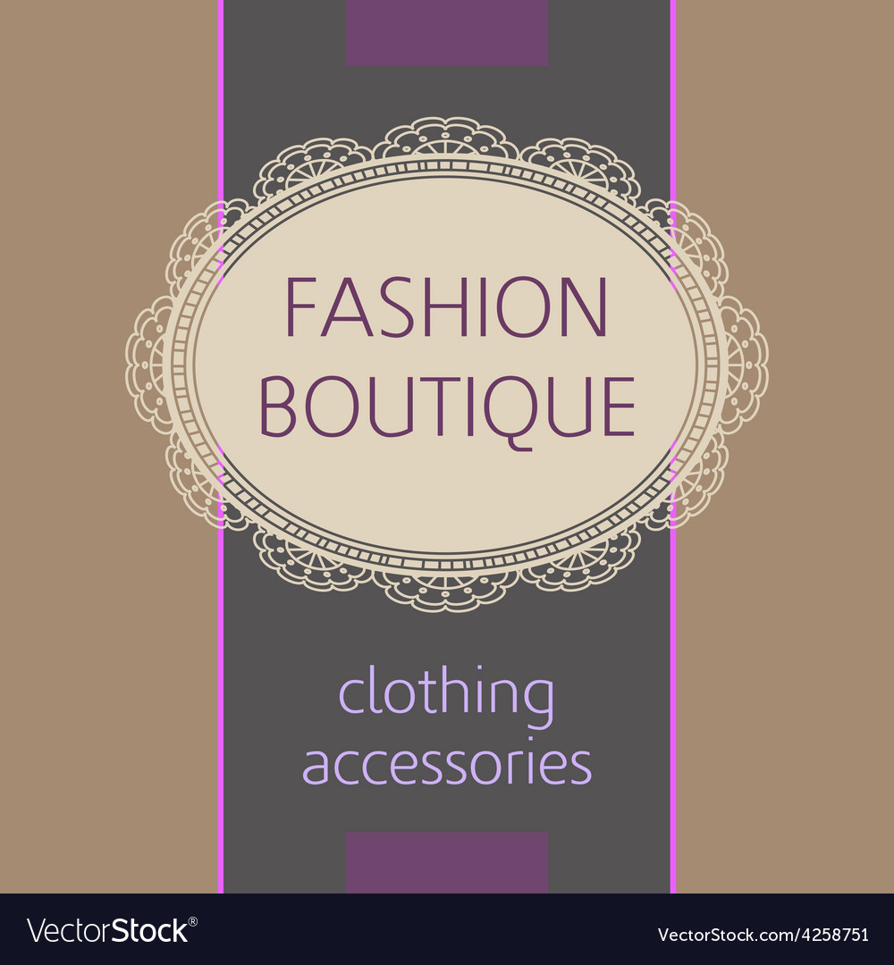 Fashion boutique