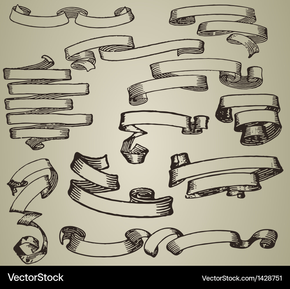 Writing Vector Labels Label set Royalty Free Vector Image - VectorStock