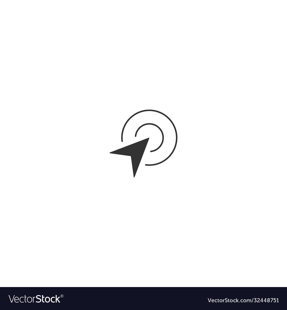 Mouse cursor pointer icon logo