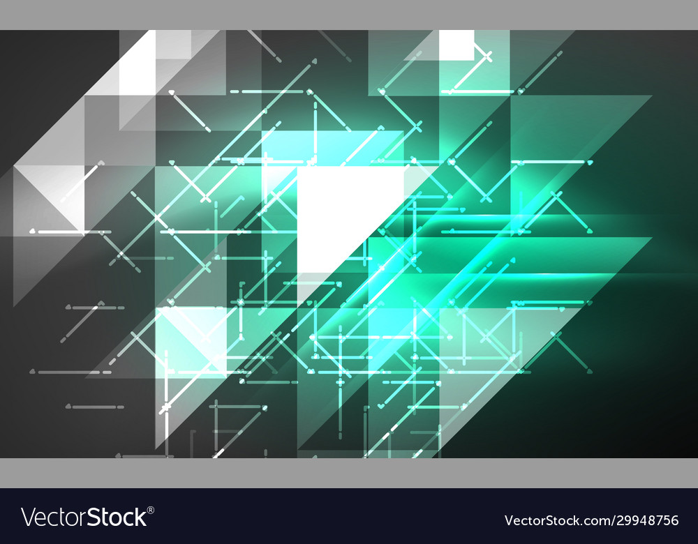 Abstract background mosaic triangle pattern Vector Image Abstract background mosaic triangle pattern