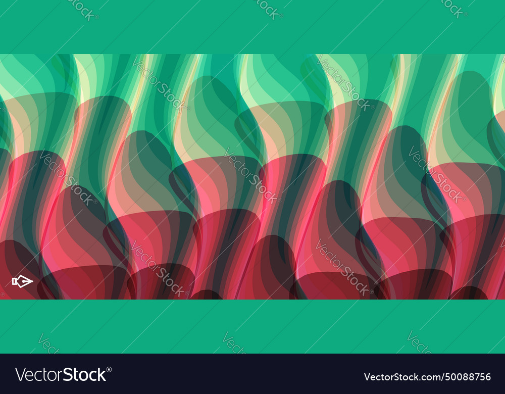 Abstract wavy background with dynamic effect