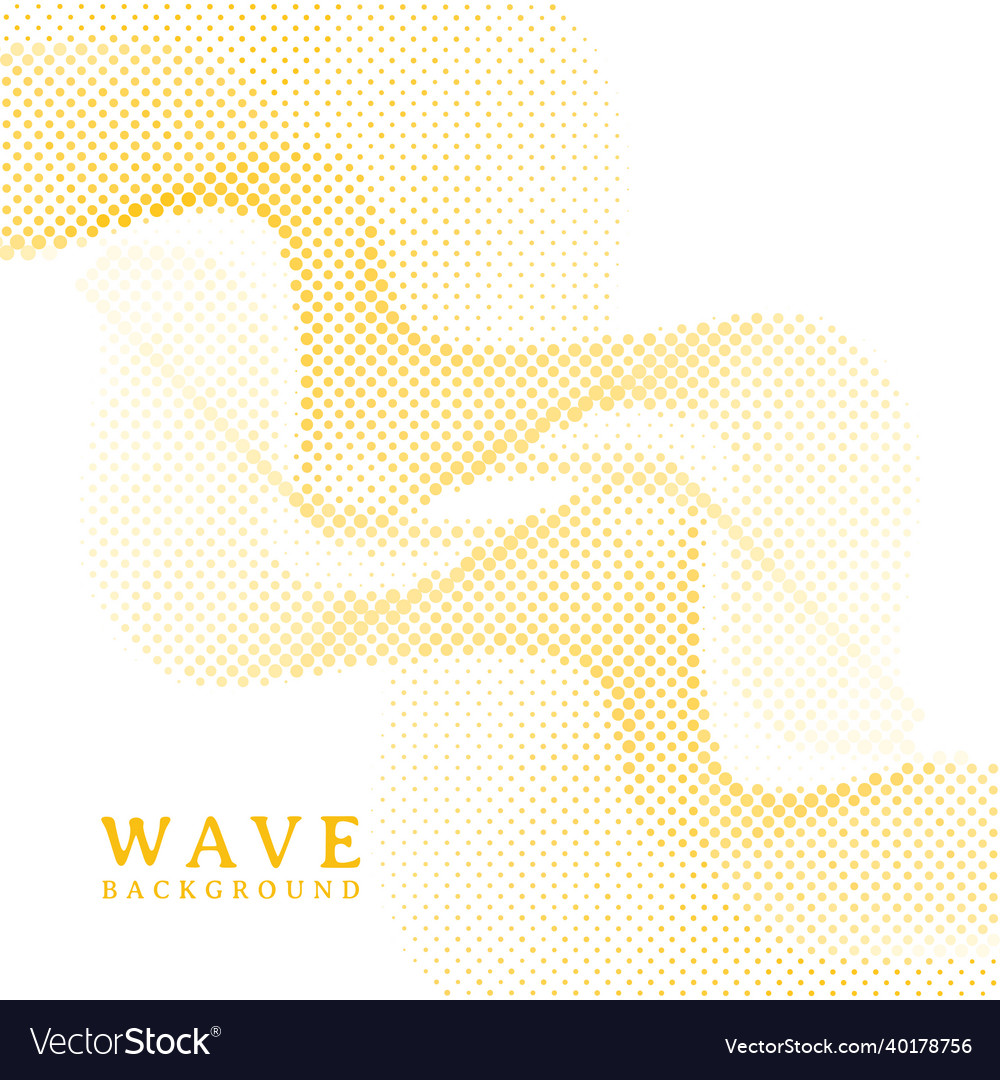 Abstract wavy colorful gradient dots halftone vector image Abstract wavy colorful gradient dots halftone