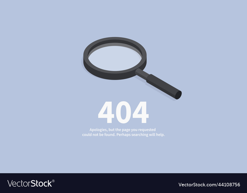 Error web page concept