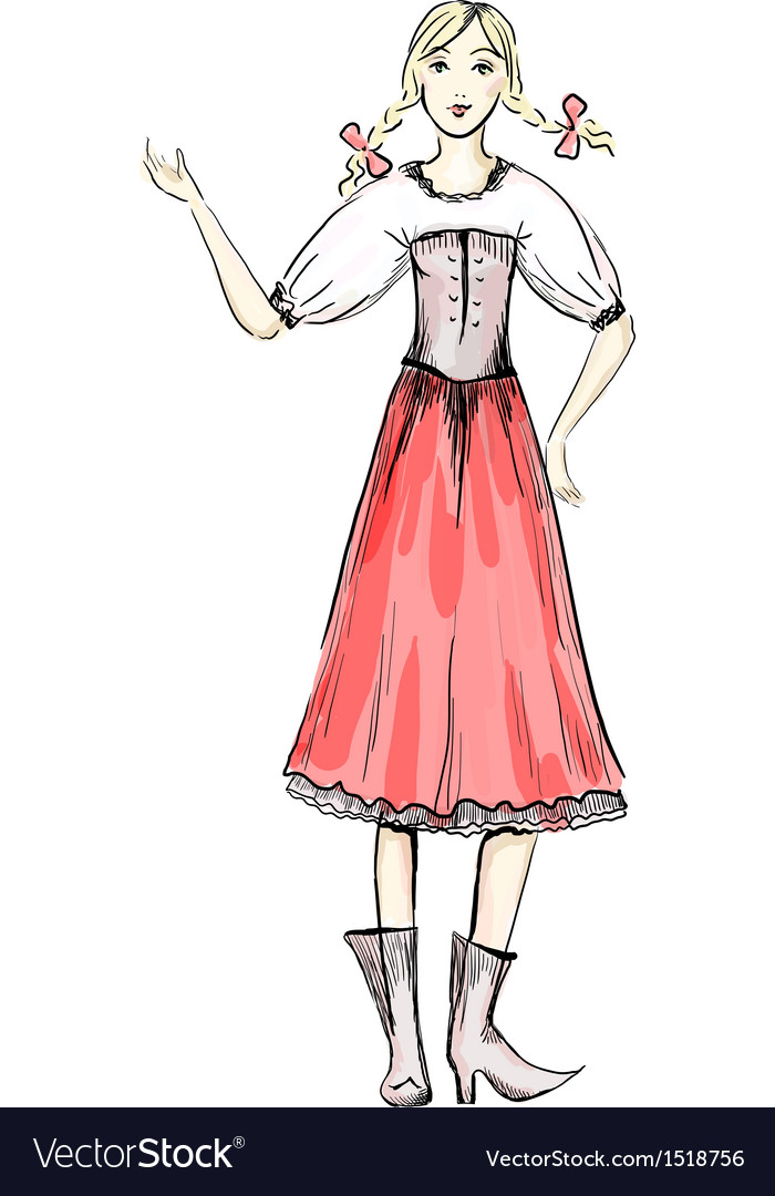 Folklore girl