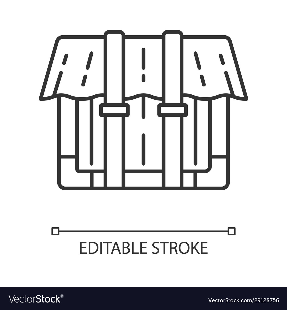 Game package linear icon computer box parcel