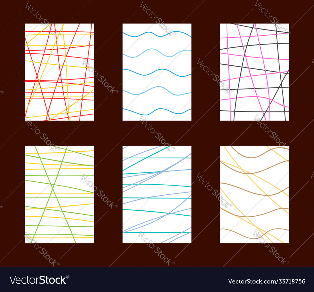 Vertical backgrounds with abstract scribbles Vector Image Vertical backgrounds with abstract scribbles