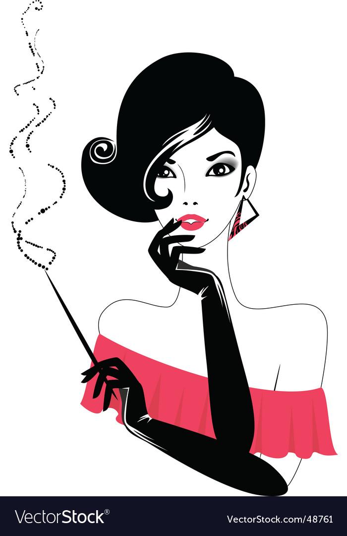 1950s Glamour Woman