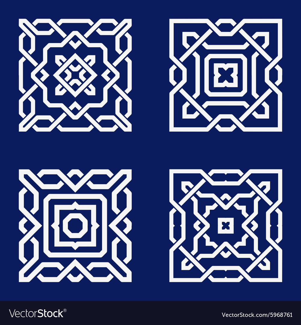 Background with pattern in islamic style