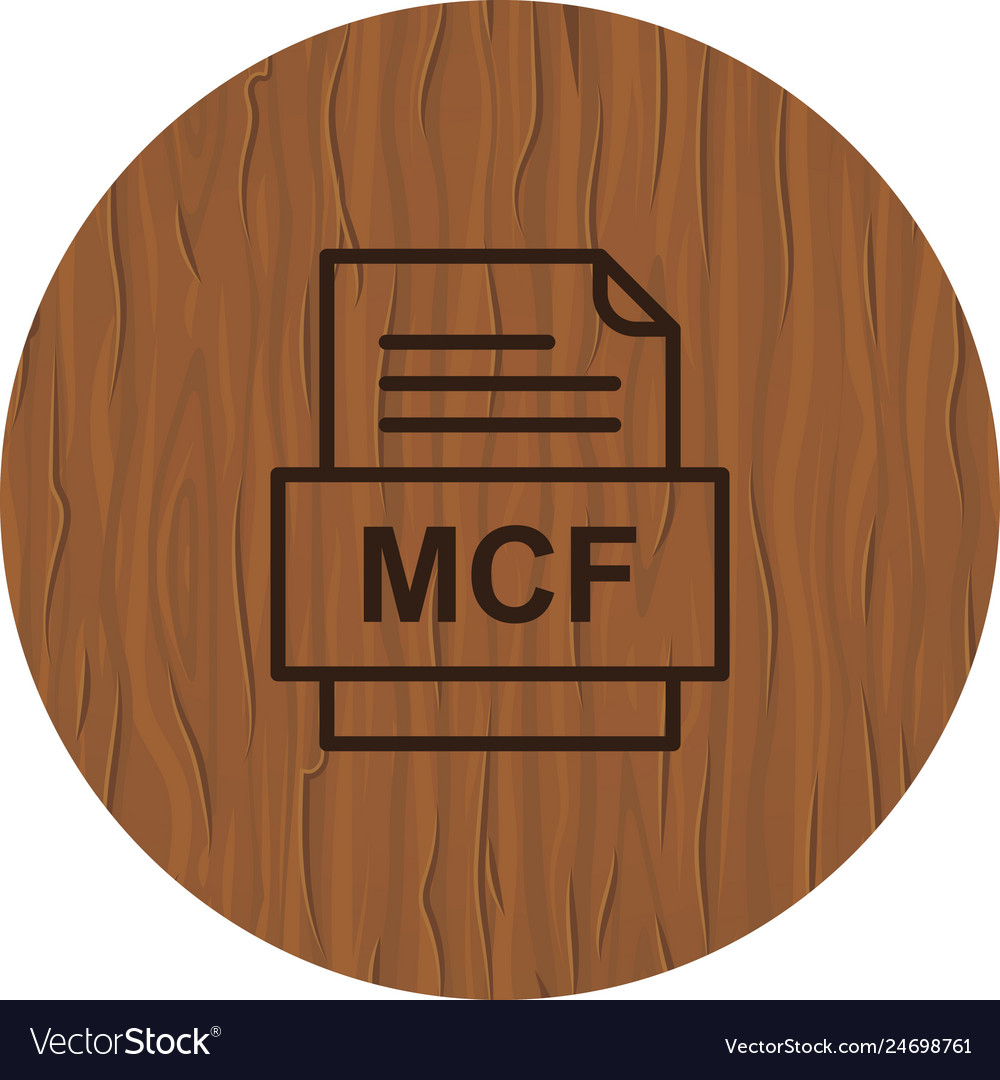 Mcf file document icon