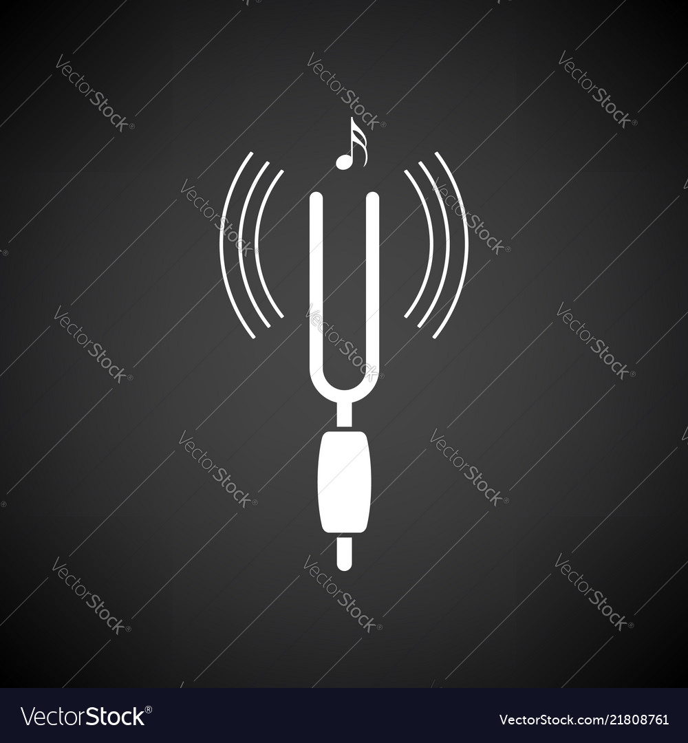 Tuning fork icon Royalty Free Vector Image - VectorStock Tuning fork icon Royalty Free Vector Image - VectorStock
