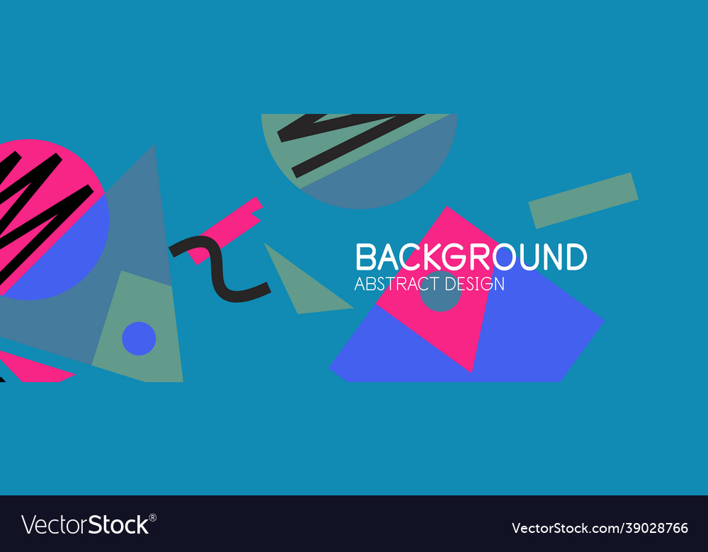 Abstract background with blocks lines geometric