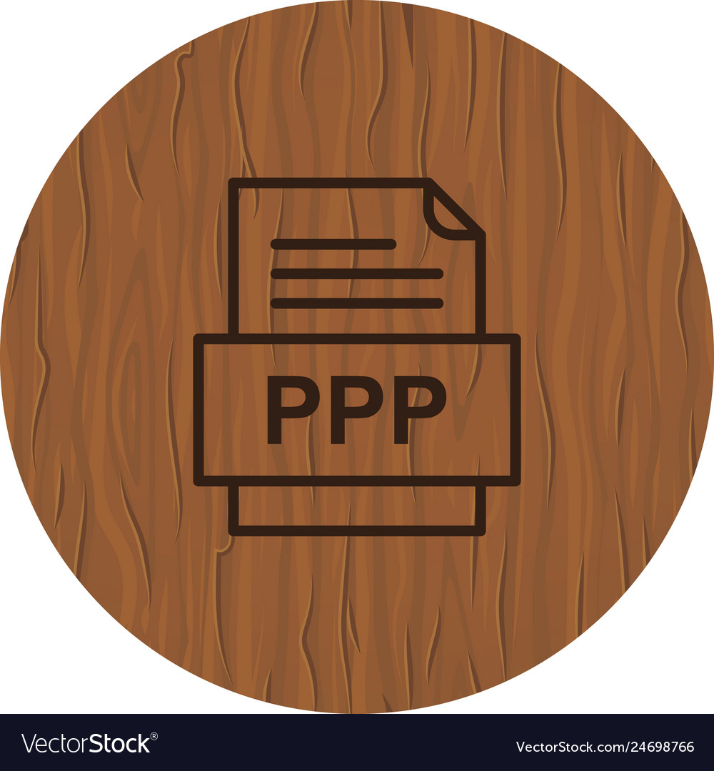 Ppp file document icon