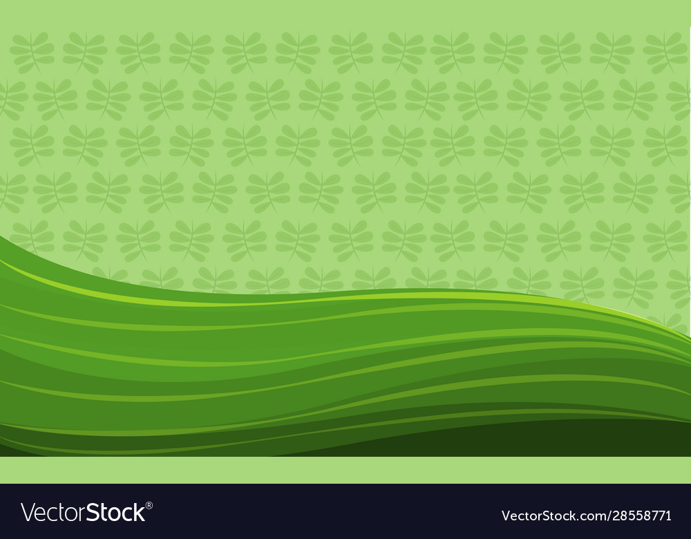 Background design with green abstract patterns