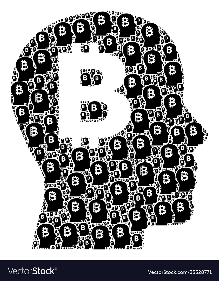 Bitcoin imagination icon recursion composition