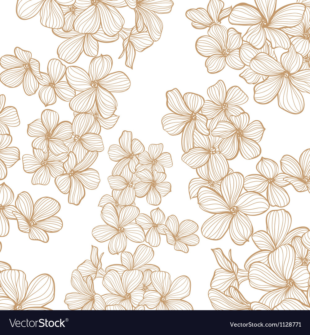 Floral background Royalty Free Vector Image - VectorStock