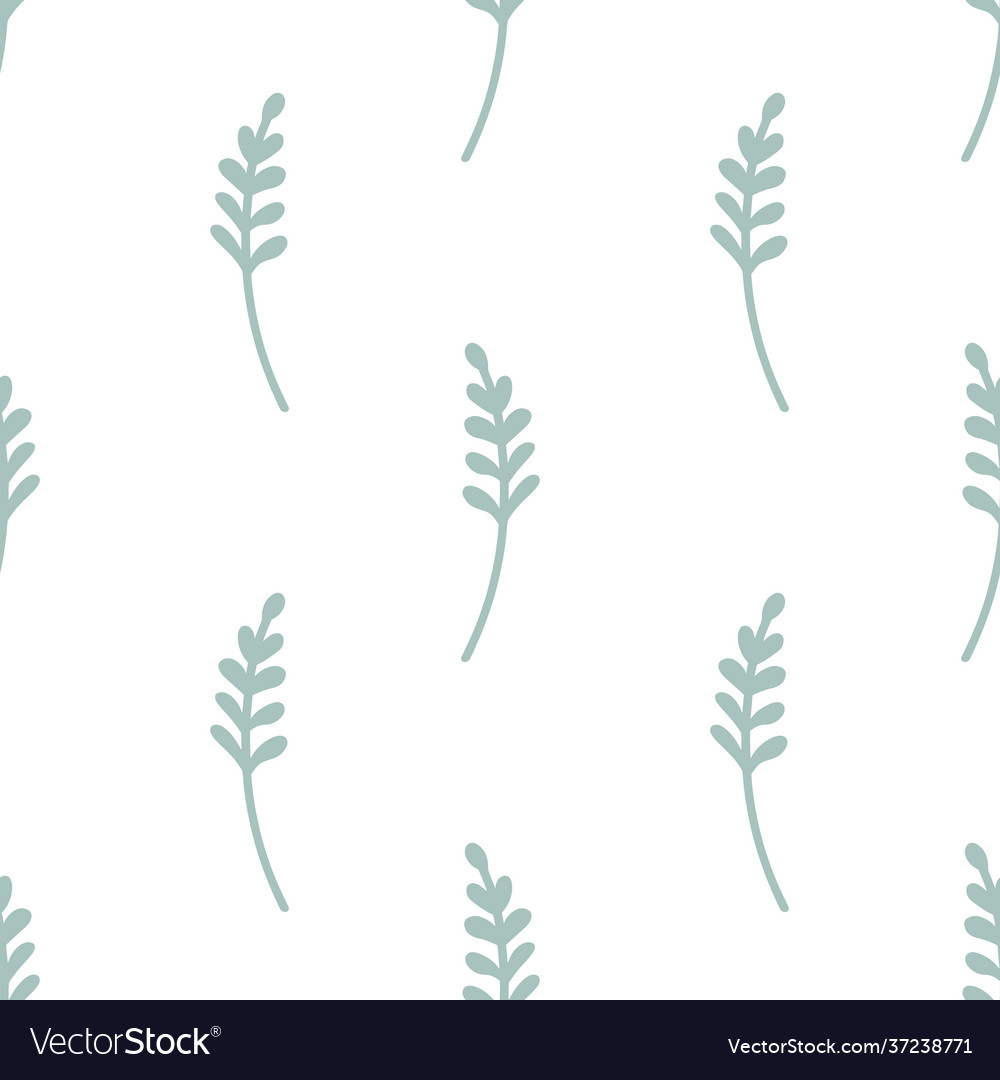 Isolated seamless pattern with simple blue vector image Isolated seamless pattern with simple blue