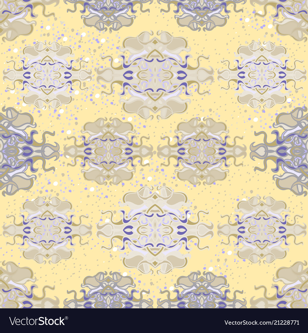 Seamless pattern with colorful abstract shape vector image Seamless pattern with colorful abstract shape