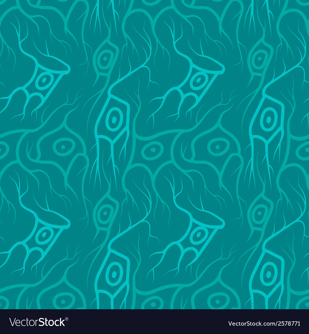 Seamless pattern with neurons