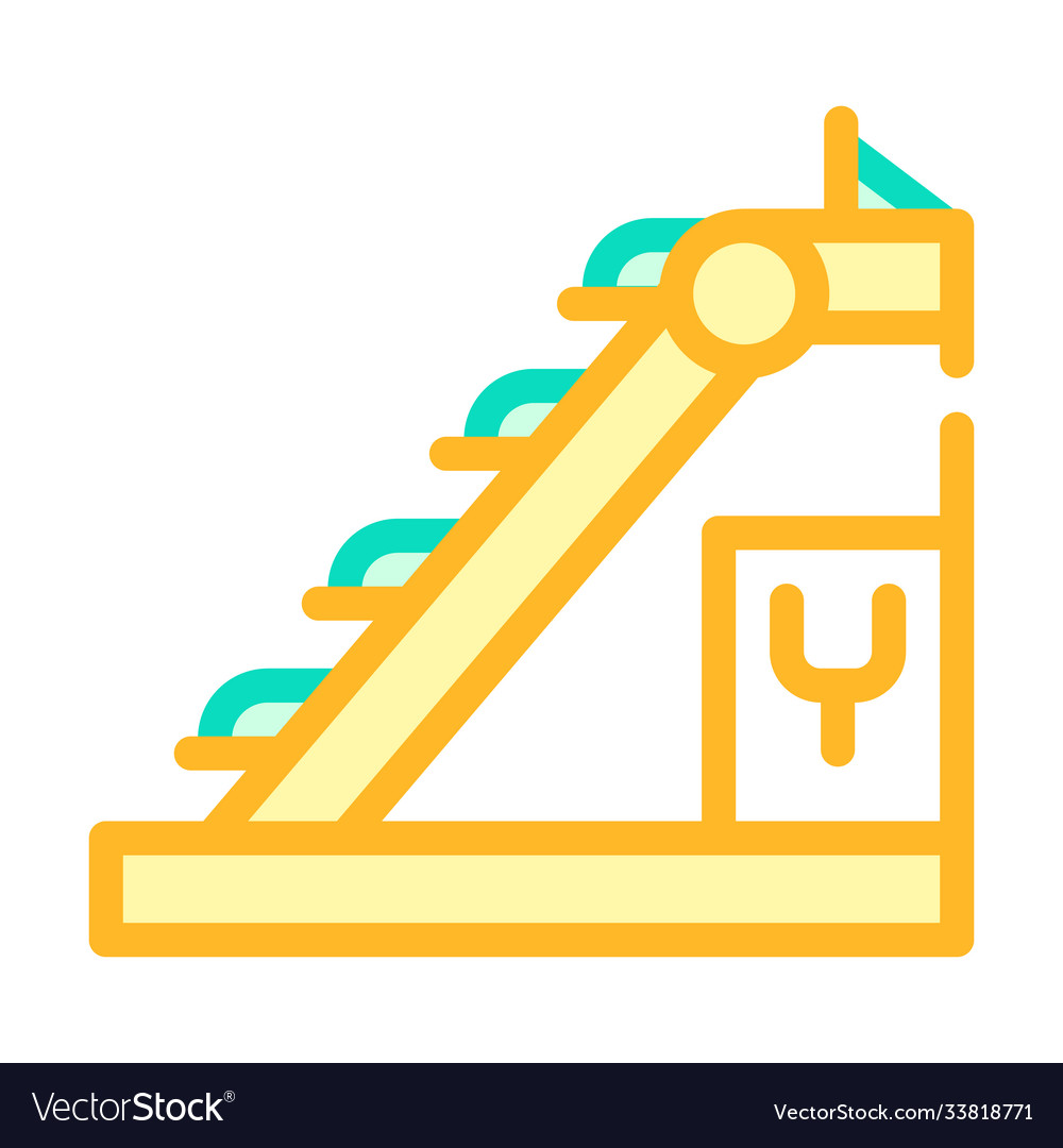 Sorting line color icon symbol